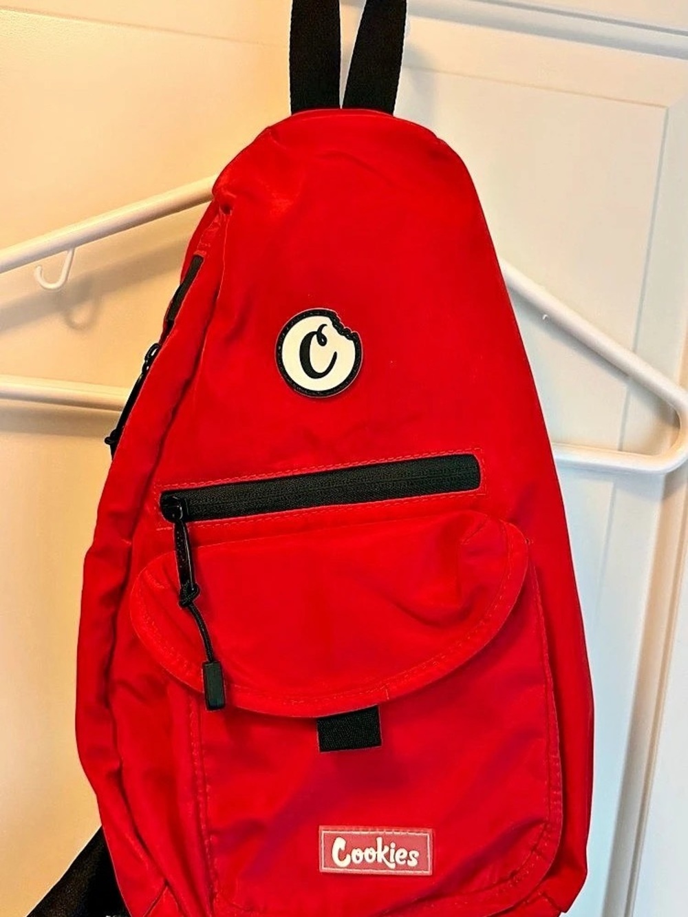 Cookies Backpack in Red & Black Like New